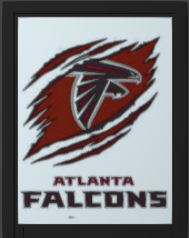 NFL Team Inspired Lithophane