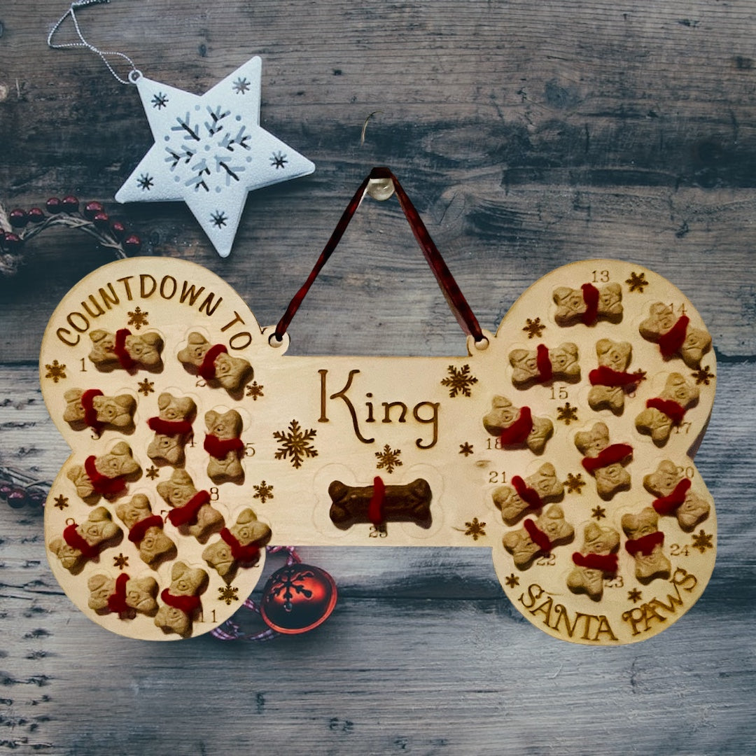 Countdown To Santa Paws: Doggy Treat Advent Calendar