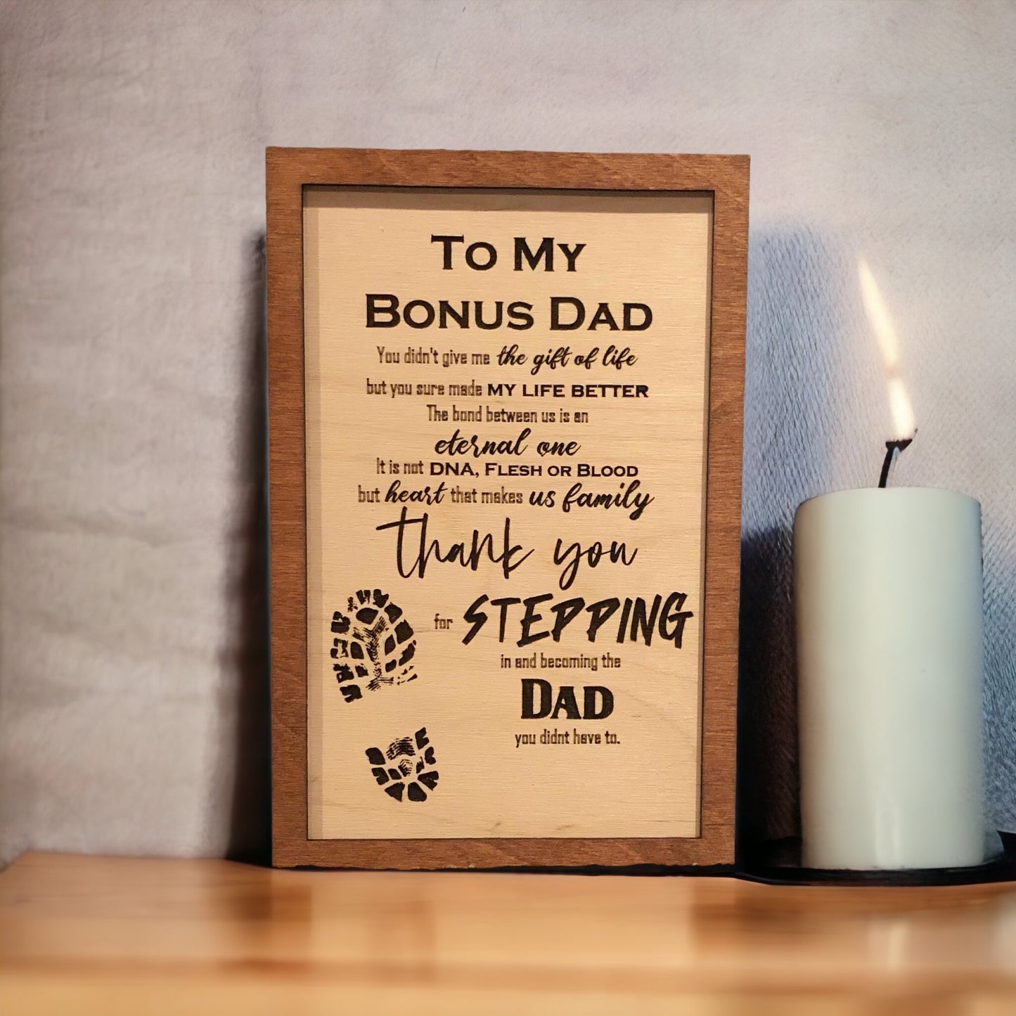 Bonus Dad Father’s Day Sign