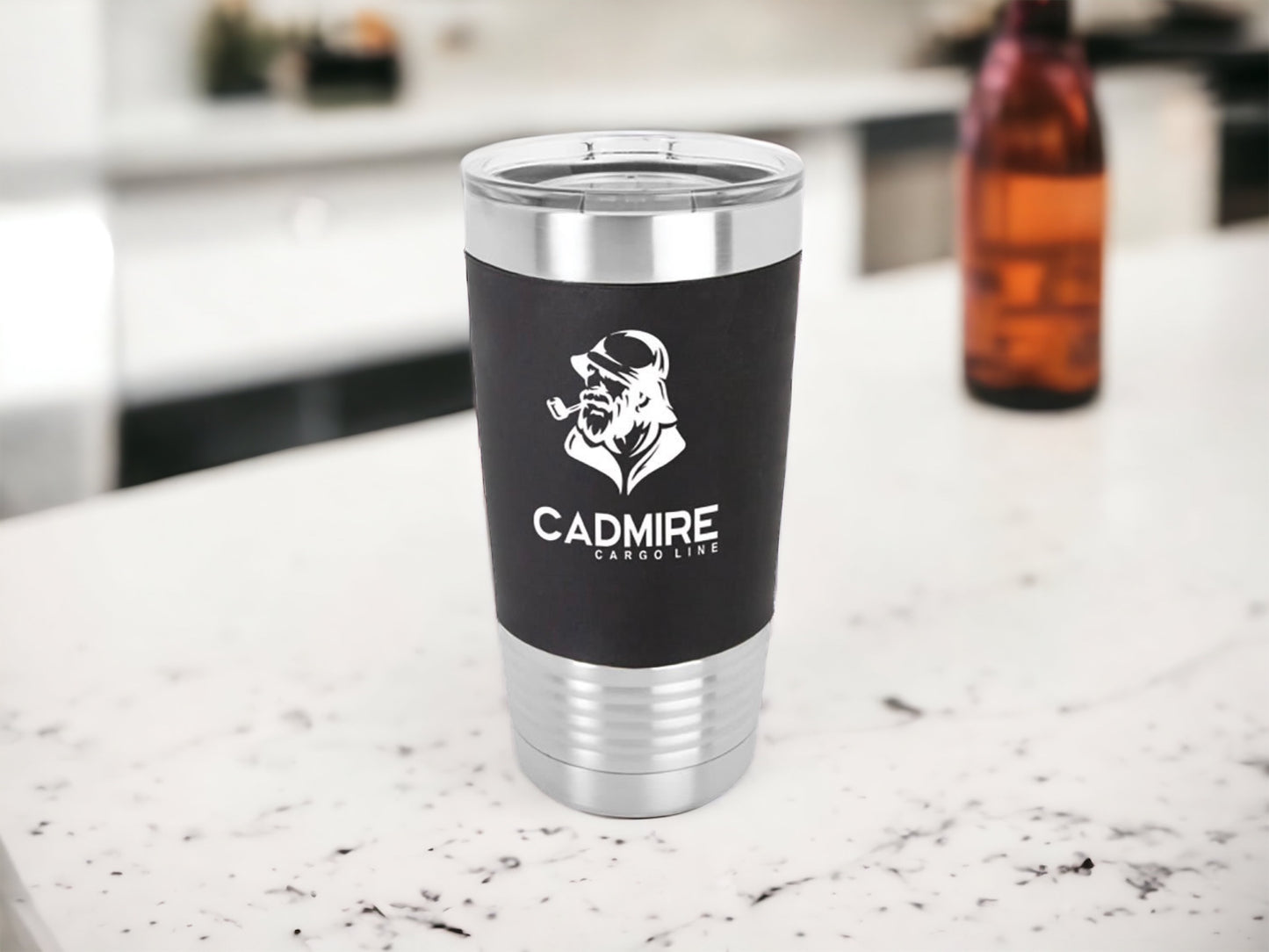 Black Polar Camel Silicone Grip 20 oz