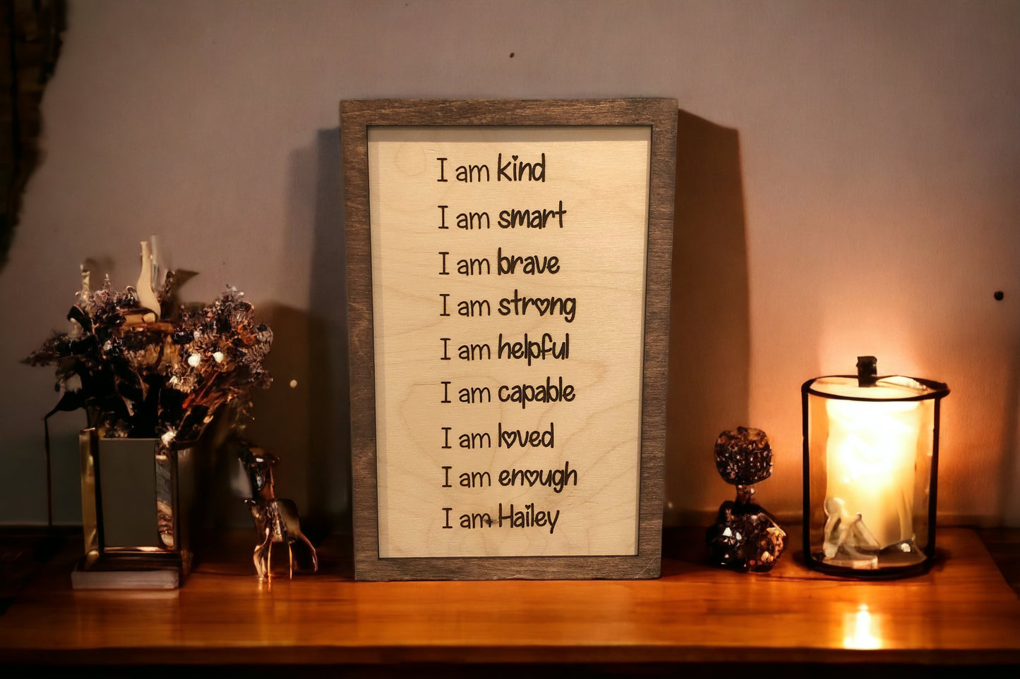 Affirmation, Motivational Sign