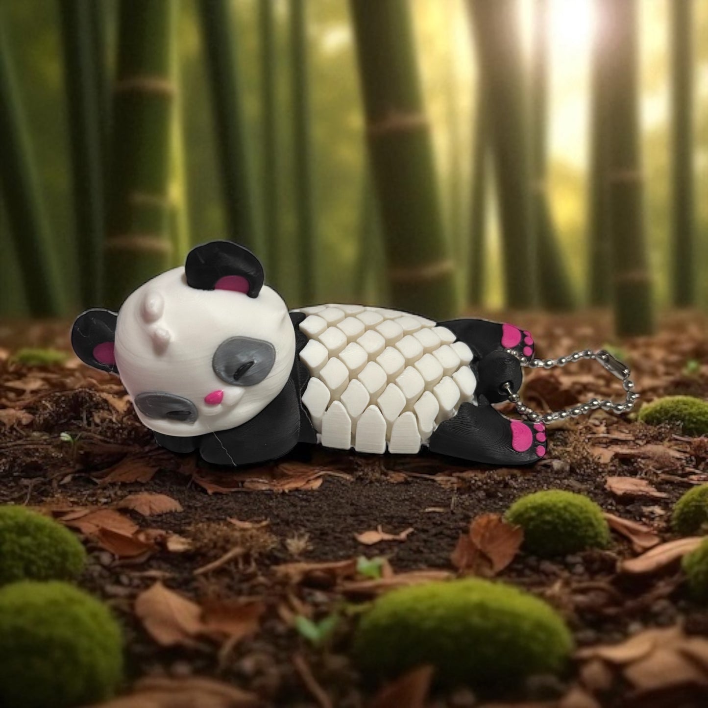 🐼 Amanda the Sleeping Panda Keychain – Adorable Accessory with a Whimsical Twist