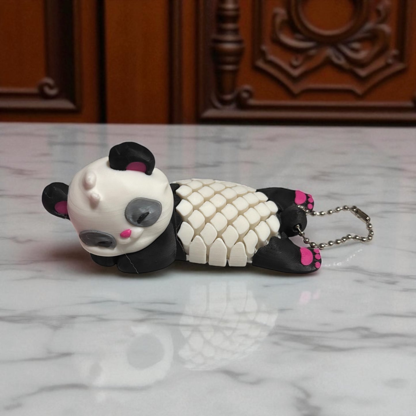 🐼 Amanda the Sleeping Panda Keychain – Adorable Accessory with a Whimsical Twist