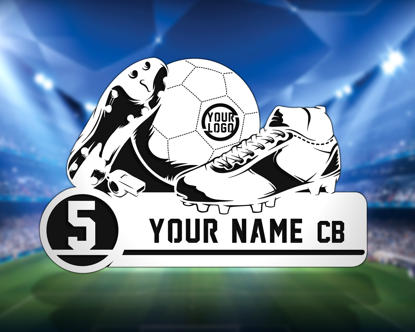 Stadium Series Signs: Baseball, Basketball, Football, Golf, Hockey, or Soccer! 3 Styles to choose from per sport!