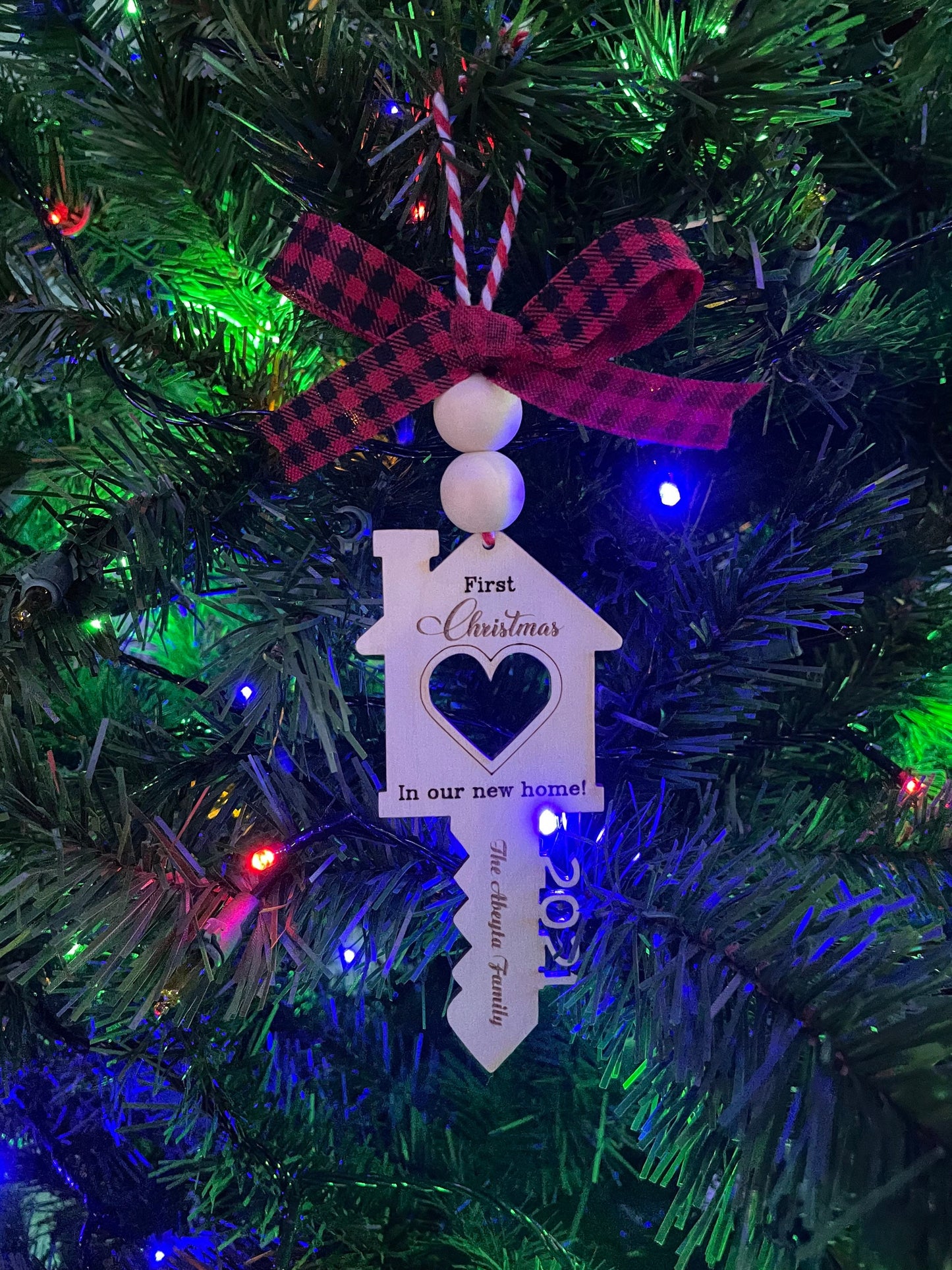 First Christmas in Our New Home Ornament