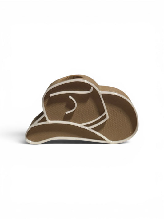 Cowboy Hat Straw Charm