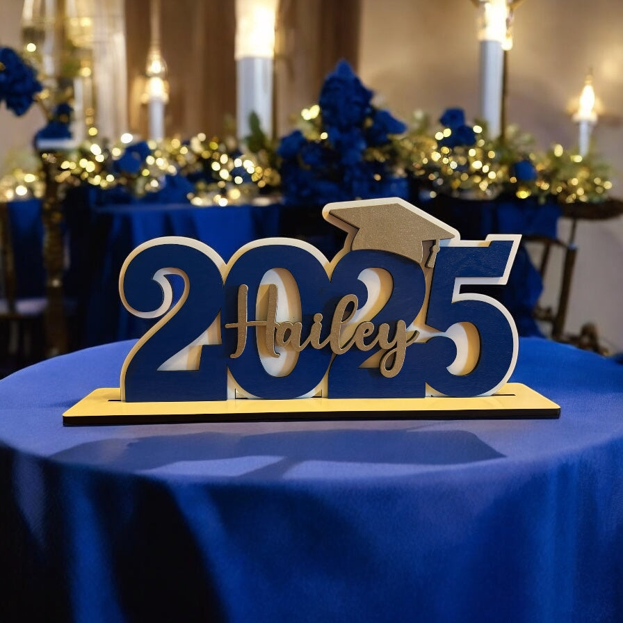 Personalized Graduation Sign & Centerpiece – Celebrate Your Senior in Style!