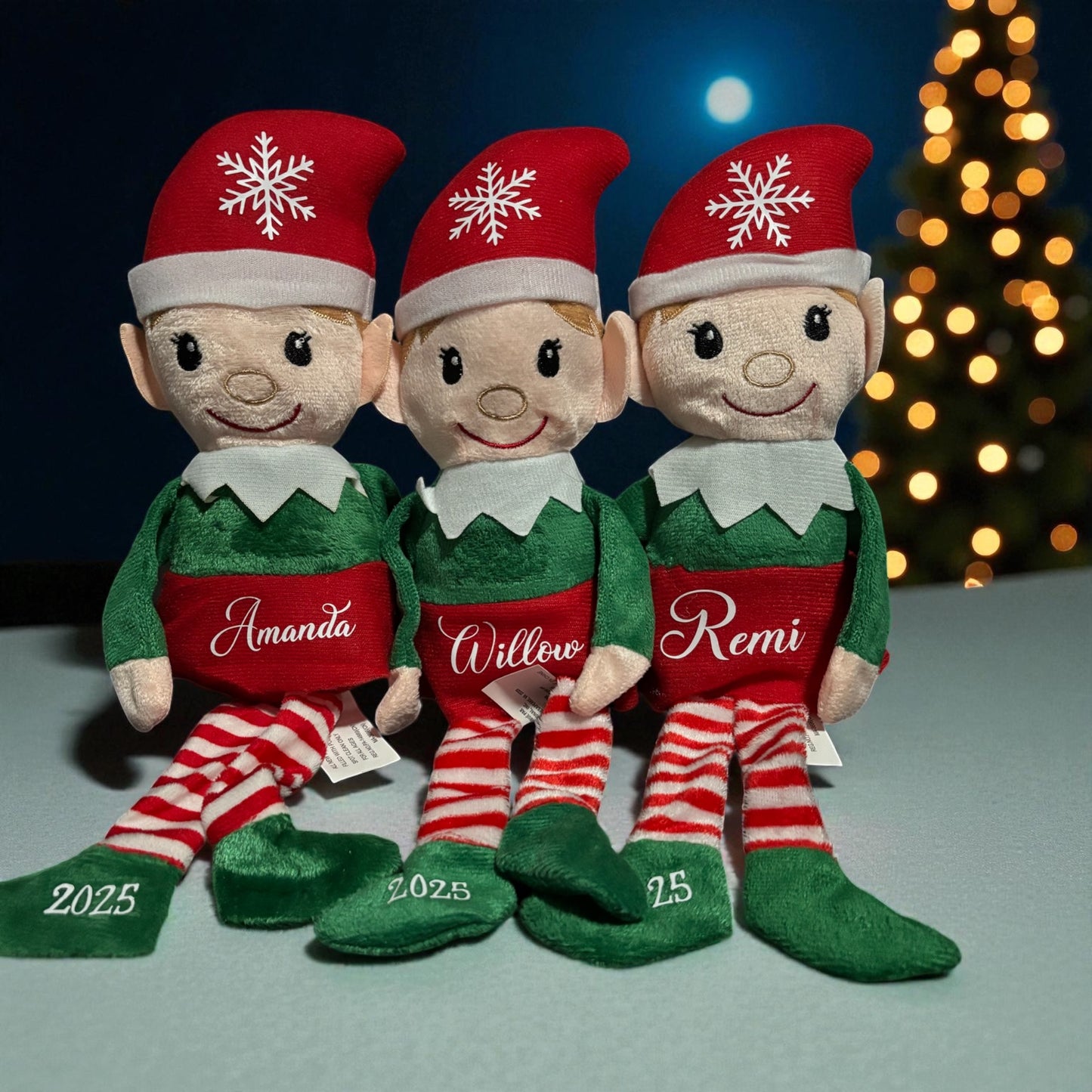 Personalized Plush Elves