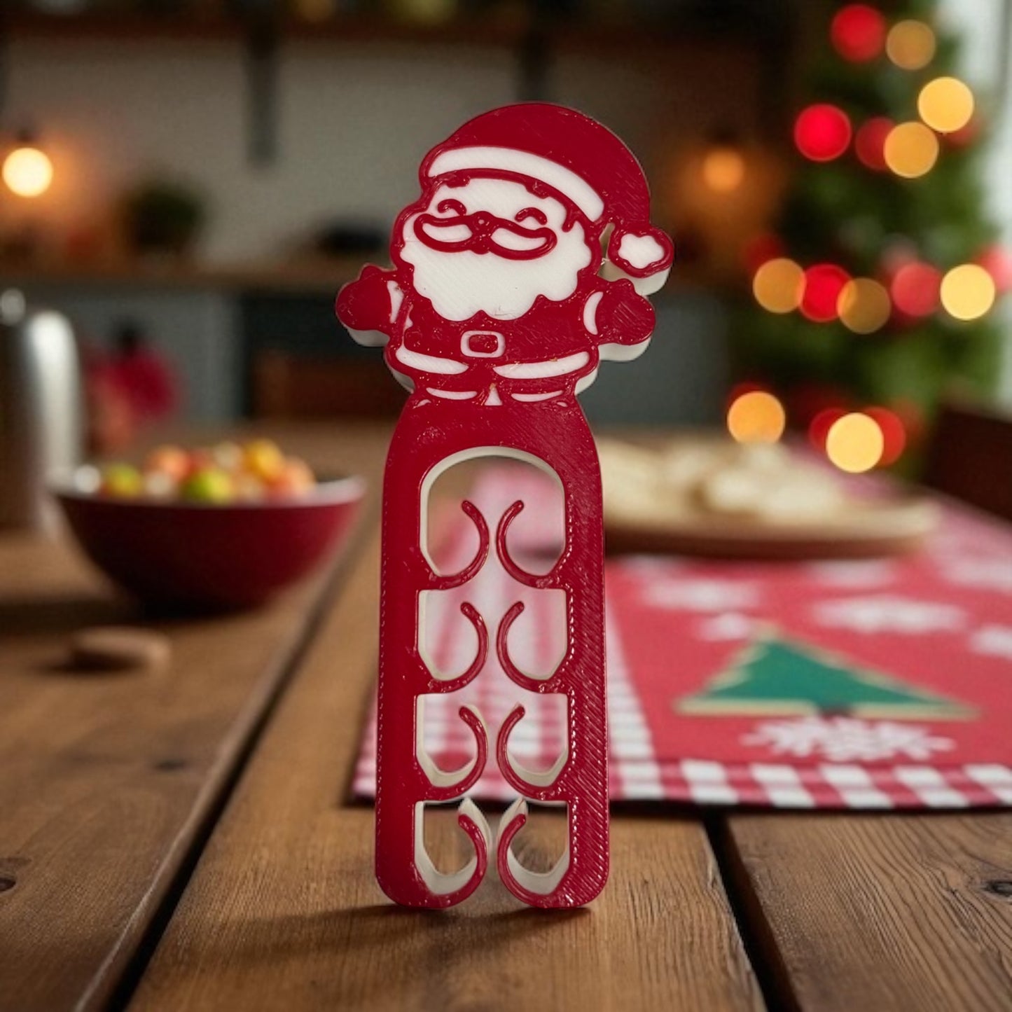 🎅 Santa Chip Clip – Holiday Cheer with a Handy Twist - Set of 3!