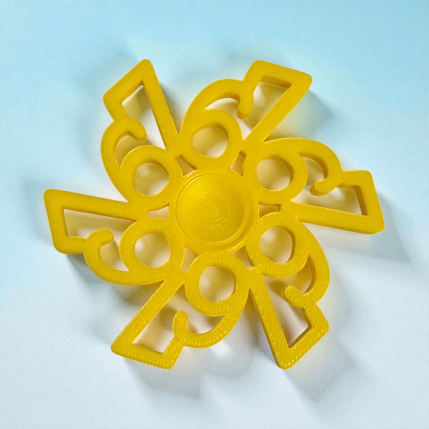 6-7 Fidget Spinner – Meme-Inspired Fidget Toy (Yellow)